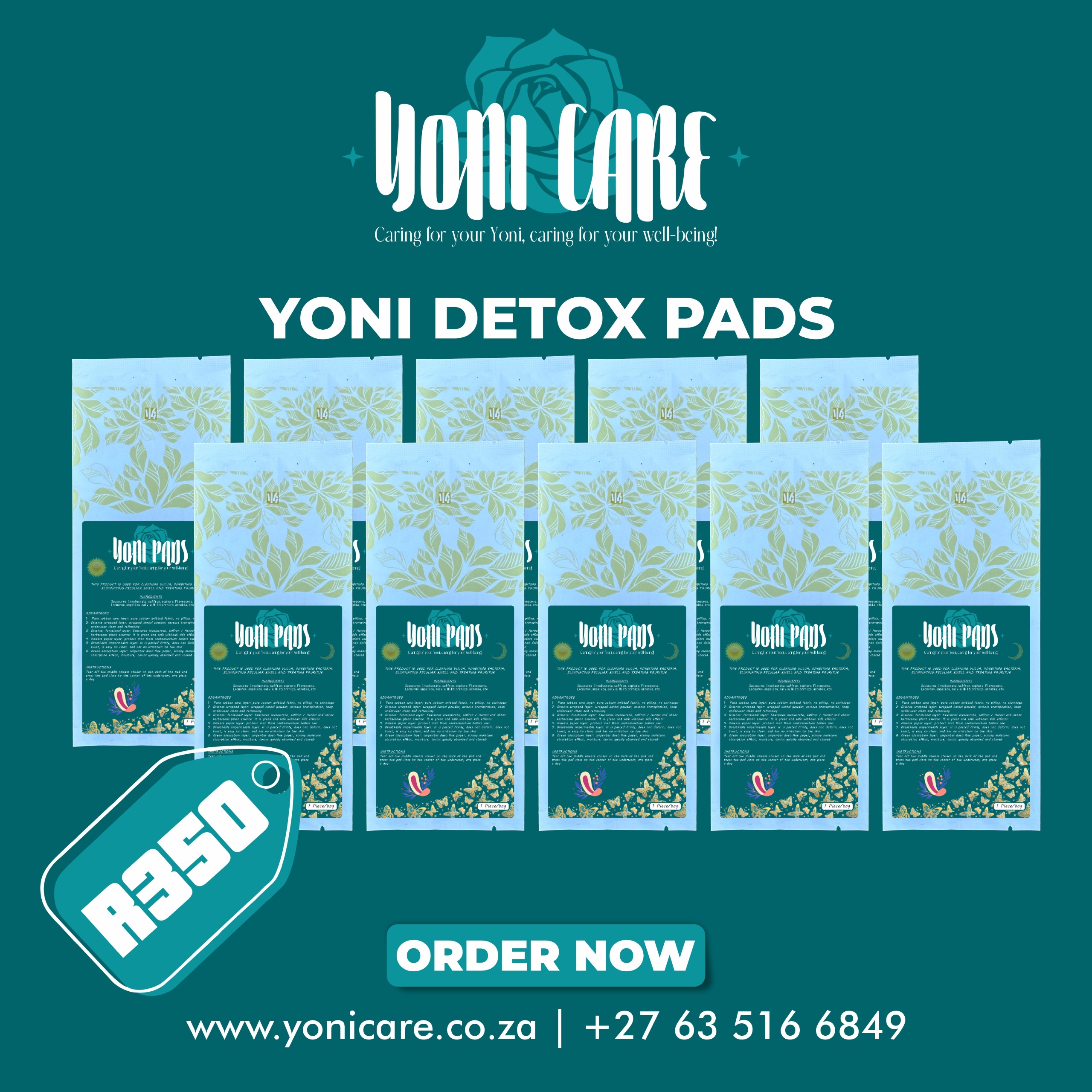 YONI PADS X10 | Yoni Care